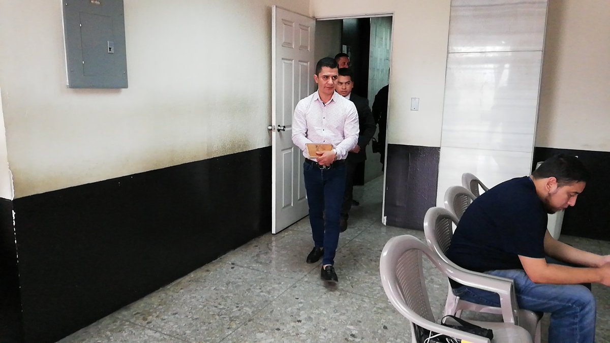 El exdetective policial, Marvin Estuardo Alfaro Bravo, alias Stuard. (Foto Prensa Libre: Kenneth Monzón)