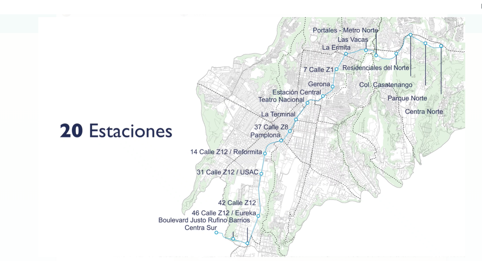 Se espera que en el 2021 comience la construcción de la infraestructura del metroriel.(Foto Prensa Libre: cortesía)