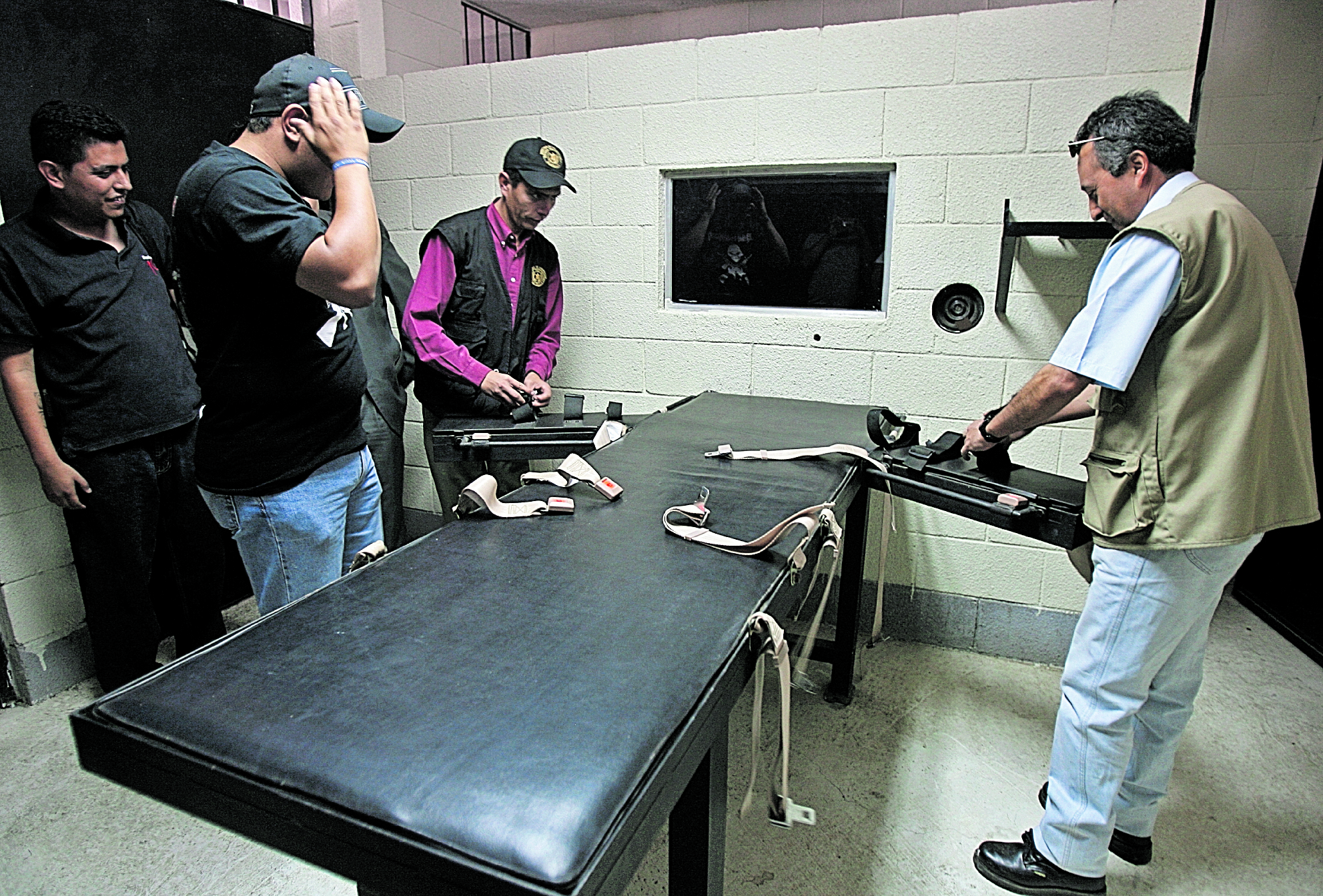 Módulo donde se aplica la inyección letal a condenados a la pena de muerte. (Foto Prensa Libre: Hemeroteca PL)