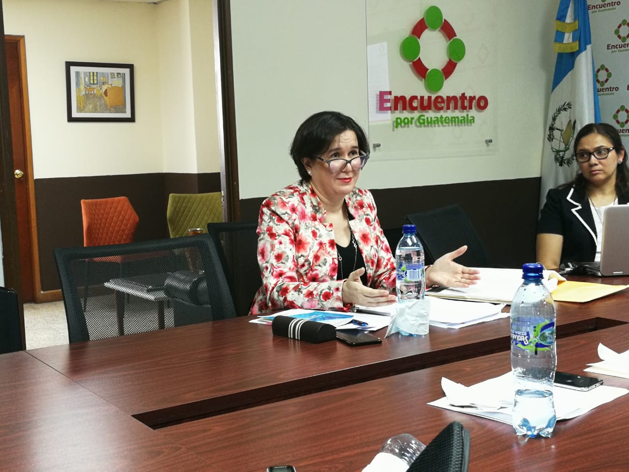 La subsecretaria de Conamigua, Rita Elizondo, que ahora quedará al frente de Conamigua hasta que haya elecciones en octubre próximo. (Foto Prensa Libre: Hemeroteca PL)
