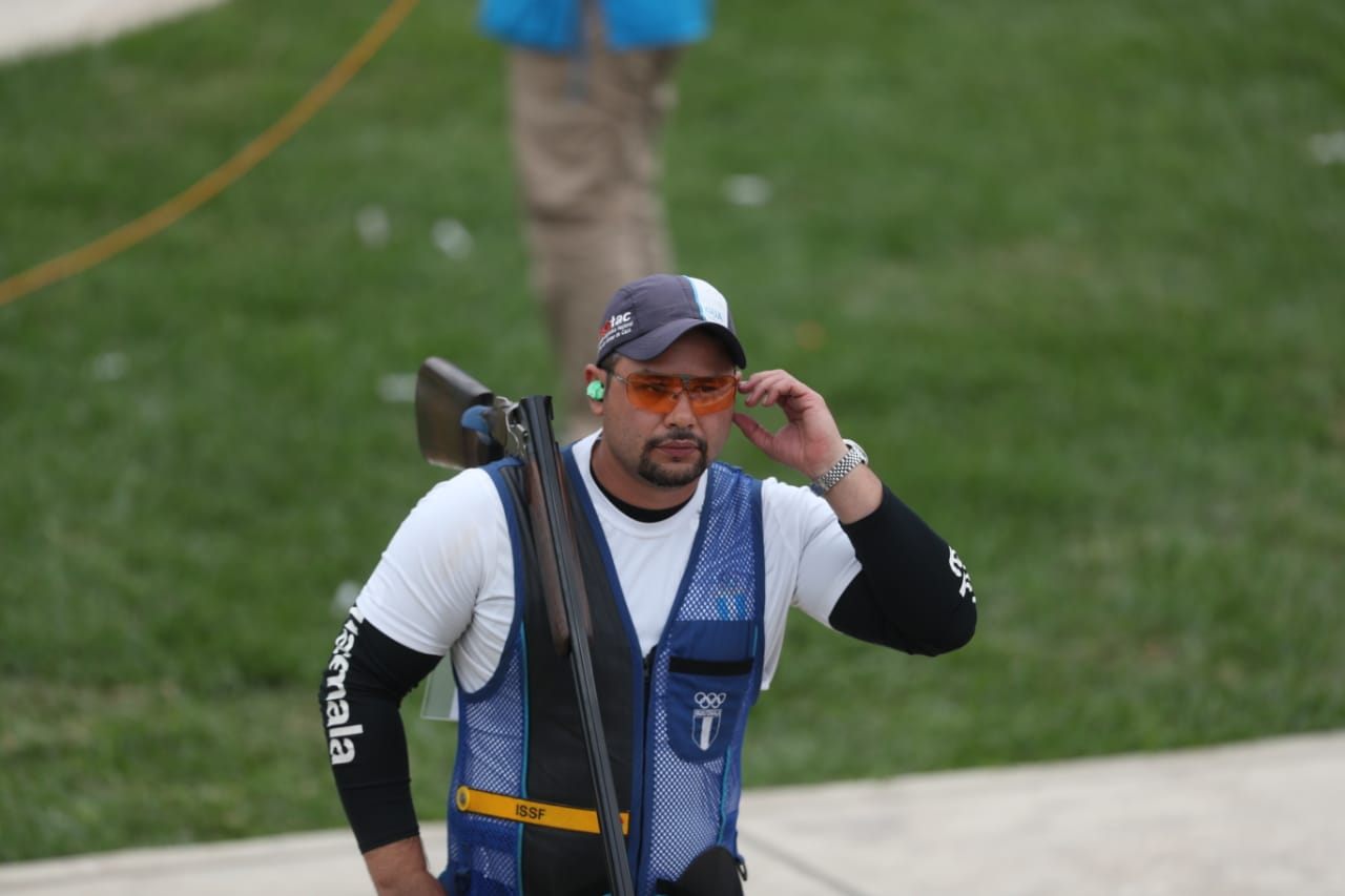 Schaeffer, durante la competencia en los Panamericanos de Lima 2019. (Foto Prensa Libre: Carlos Vicente)