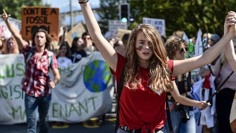 Aunque los jóvenes han estado protestando contra el cambio climático, los grandes empresarios están ejerciendo presión desde otra dirección.