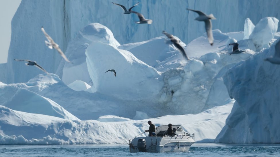 Los veranos se han hecho más largos en Groenlandia debido al cambio climático. GETTY IMAGES