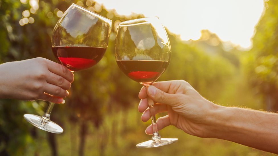 Si vas a beber vino y quieres cuidar tus intestinos, mejor que sea tinto. (Foto Prensa Libre: Getty Images)