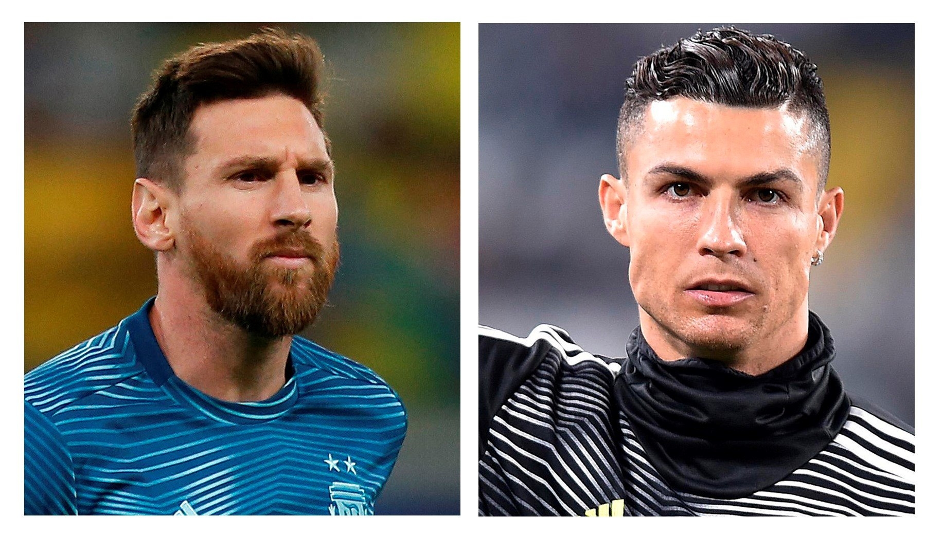 El argentino Leo Messi y el portugués Crisitano Ronaldo han sido los referentes del futbol mundial en los últimos diez años. Foto Prensa Libre: EFE