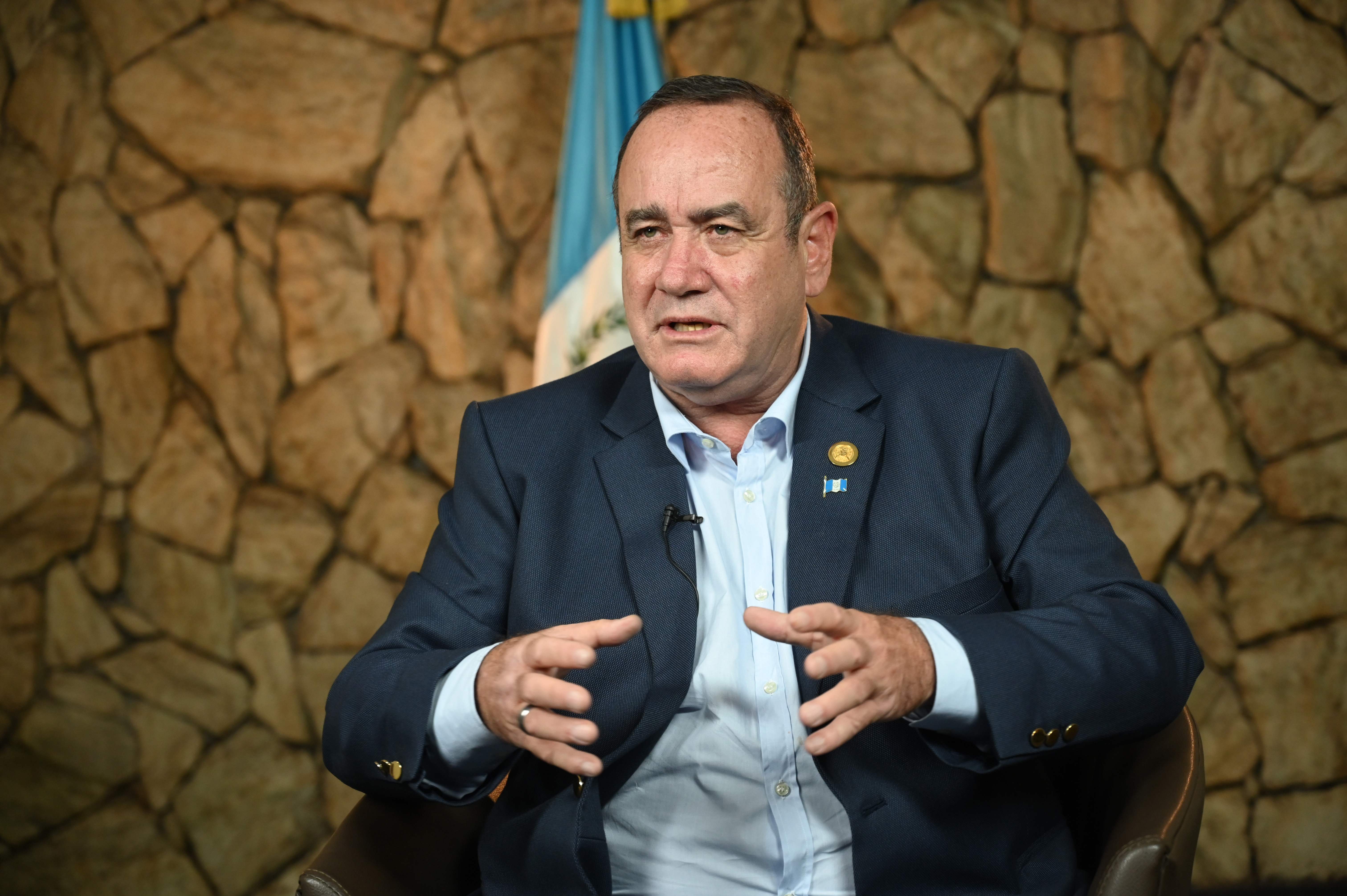Alejandro Giammattei, presidente electo de Guatemala  (Foto Prensa Libre: AFP)
