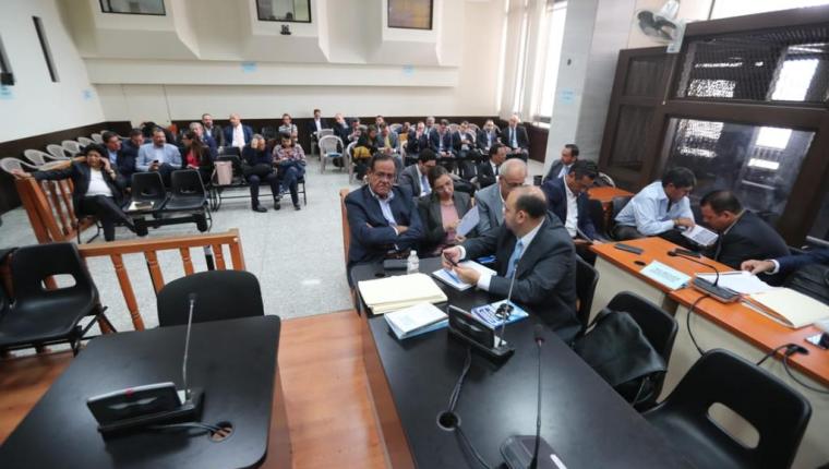 La audiencia de primera declaración para las siete personas comenzó el 8 de julio. (Foto Prensa Libre: Hemeroteca PL)