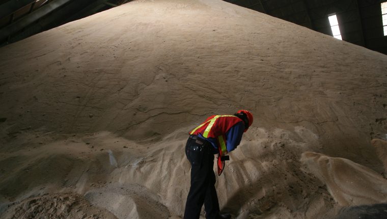 Los productores de azúcar en Guatemala indican que les afecta el subsidio que da India a su industria lo cual distorsiona los precios mundiales. (Foto Prensa Libre: Esbin García)