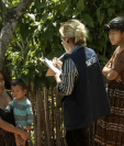 Encuestadores de ProDatos visitan una de las comunidades rurales de Guatemala para medir la intención de voto previo a la segunda vuelta electoral de 2019. (Foto  Prensa Libre: ProDatos)