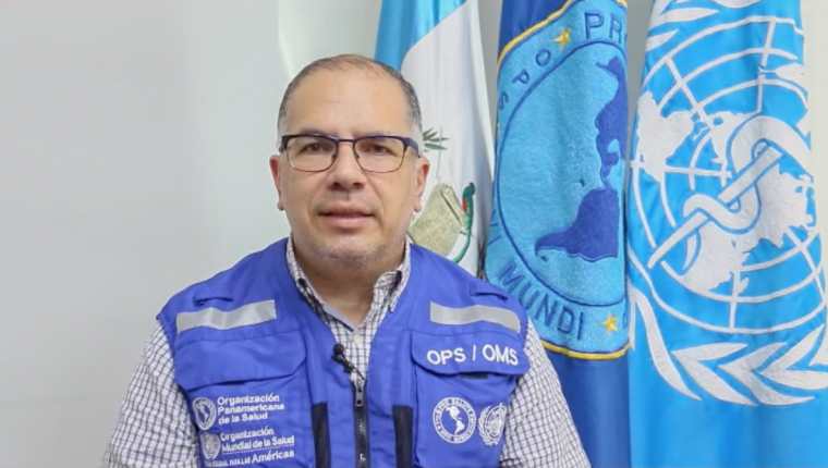 Romeo Montoya, médico asesor de enfermedades transmisibles y vigilancia de la salud de la OPS/OMS. (Foto Prensa Libre: Cortesía OPS/OMS)
