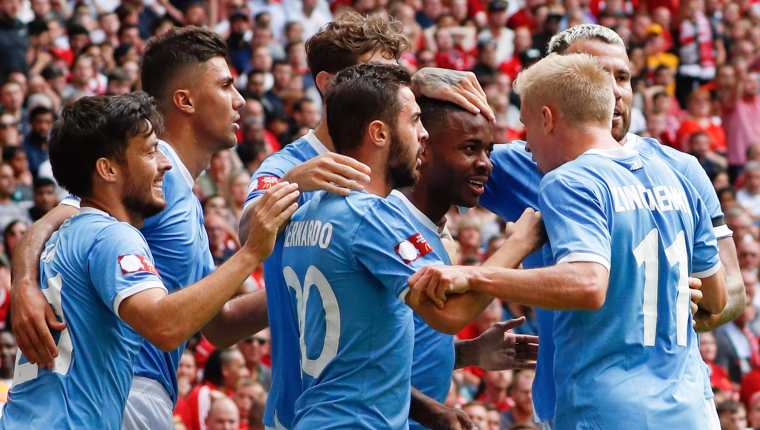El Manchester City es uno de los equipos más valorados de la Premier League y candidato a conquistar un nuevo título. (Foto Prensa Libre: AFP).