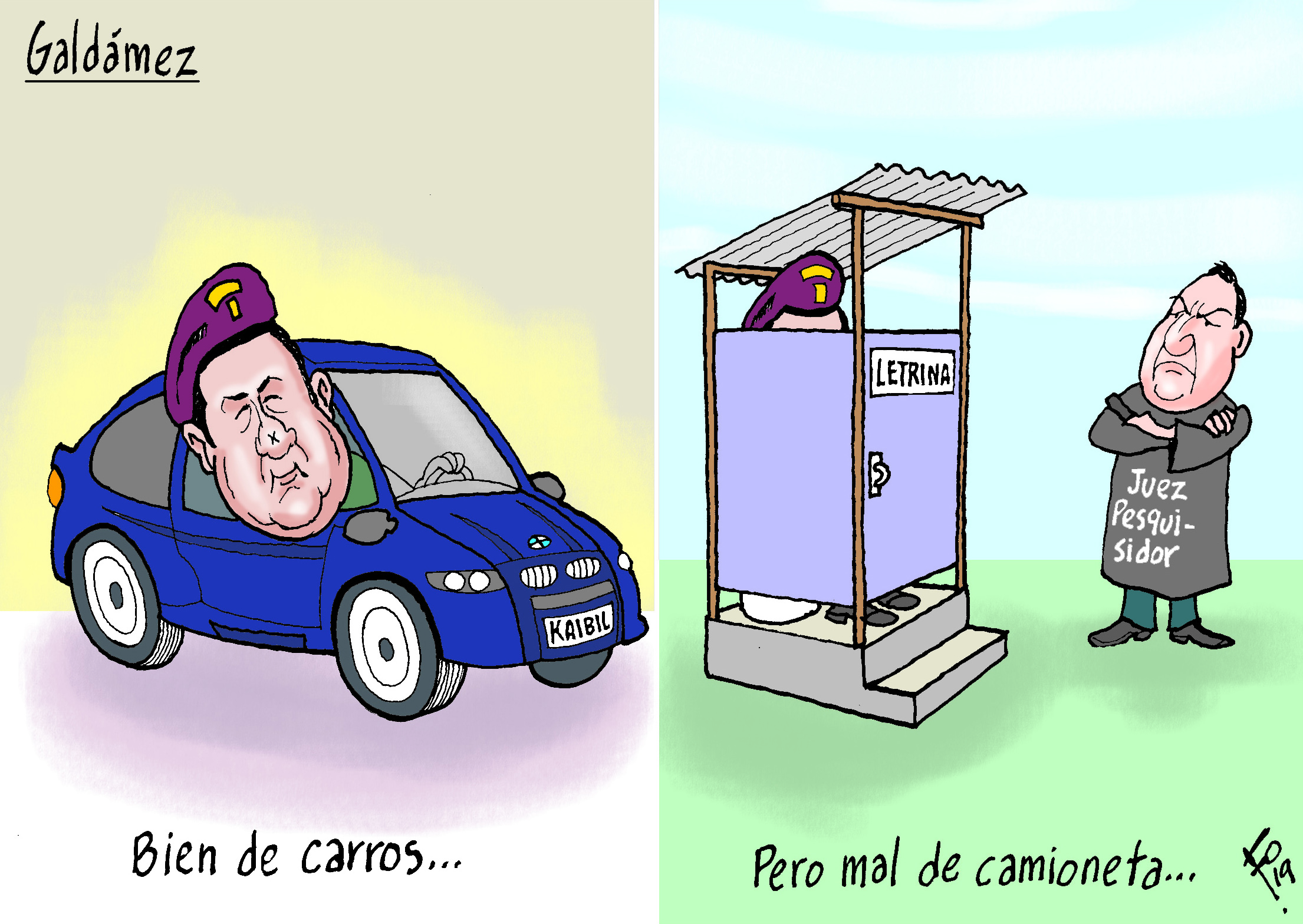 Personaje: Estuardo Galdámez.