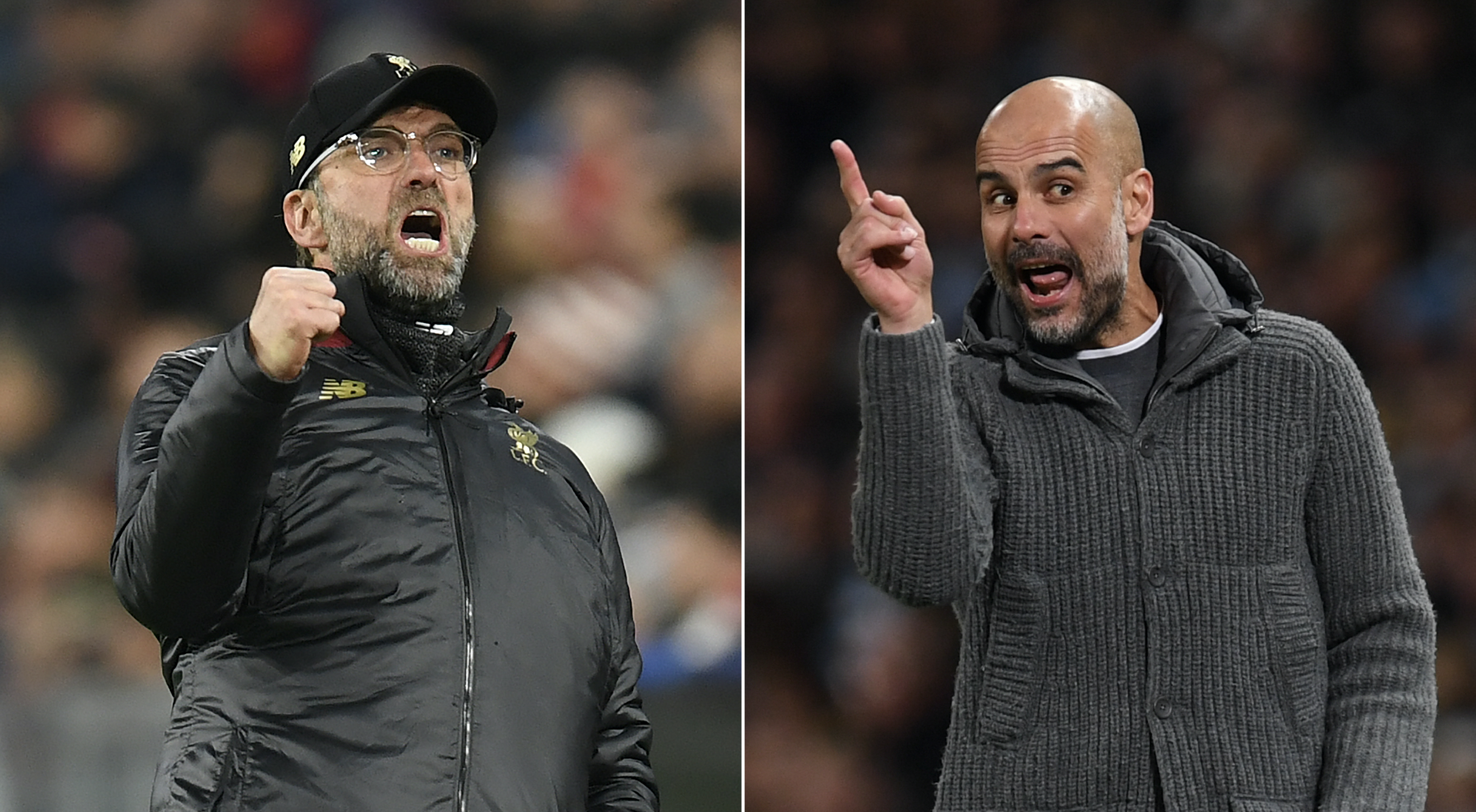 La Premier League volverá a vivir un duelo entre los estrategas Jürgen Klopp y Pep Guardiola. (Foto Prensa Libre: AFP)