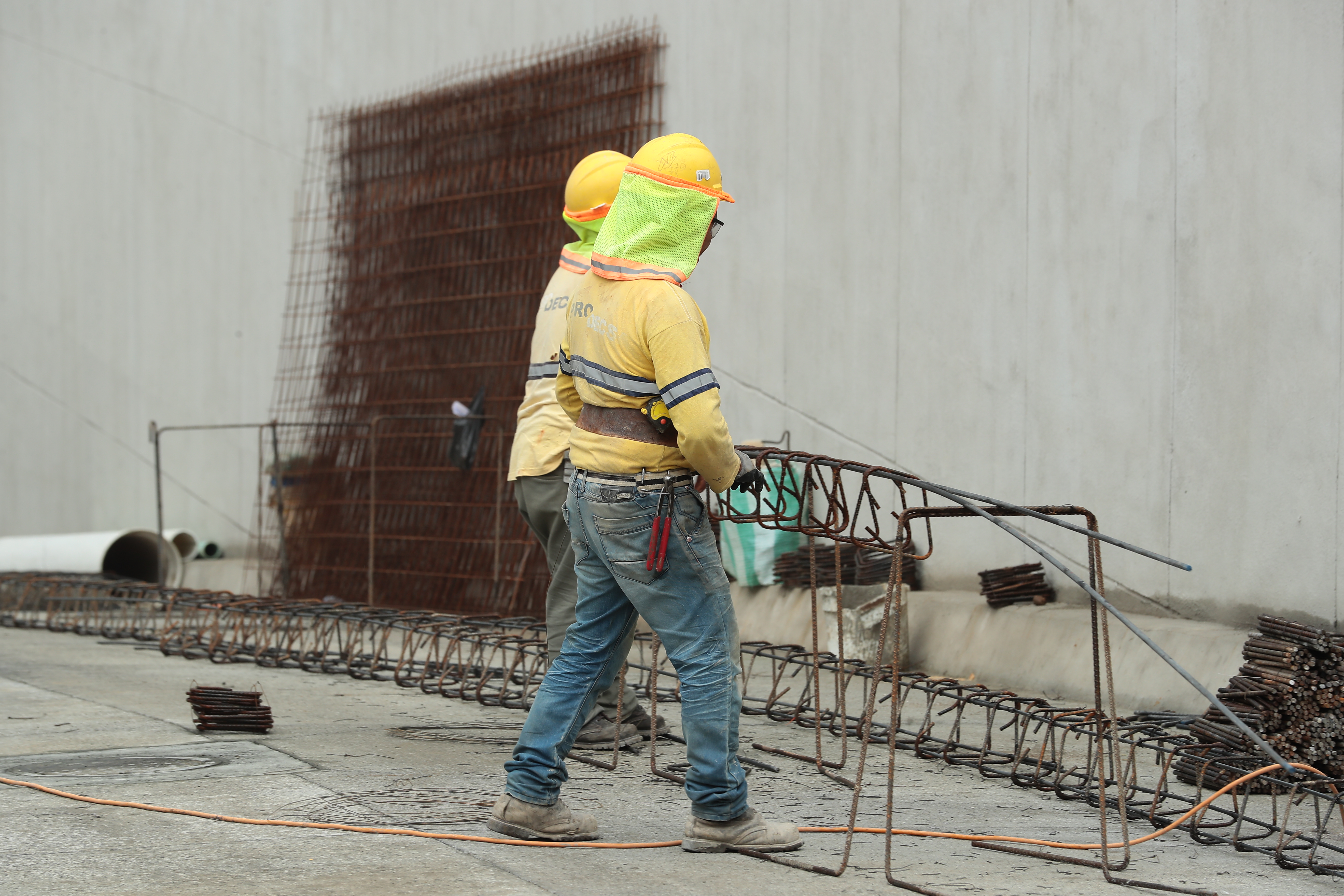 Los precios de los materiales para la construcción reflejaron estabilidad en el 2019, según el Índice de Precios de Materiales de Construcción (IMPC), según el INE. (Foto Prensa Libre: Hemeroteca PL)