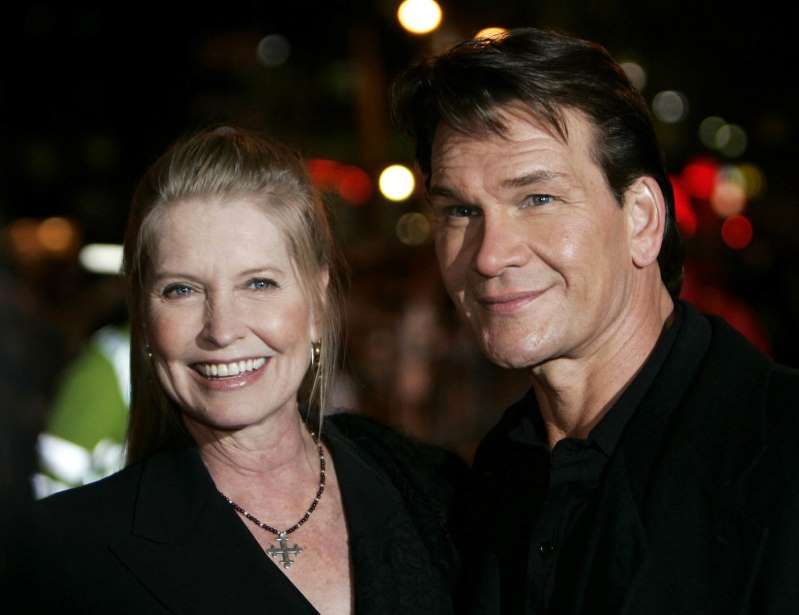 Patrick Swayze y su esposa Lisa Niemi. (Foto Prensa Libre: AP)
