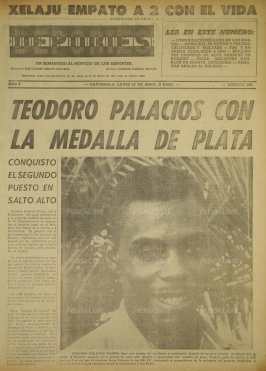 En los cuartos juegos panamericanos en 1963 ganó una medalla de plata para Guatemala.