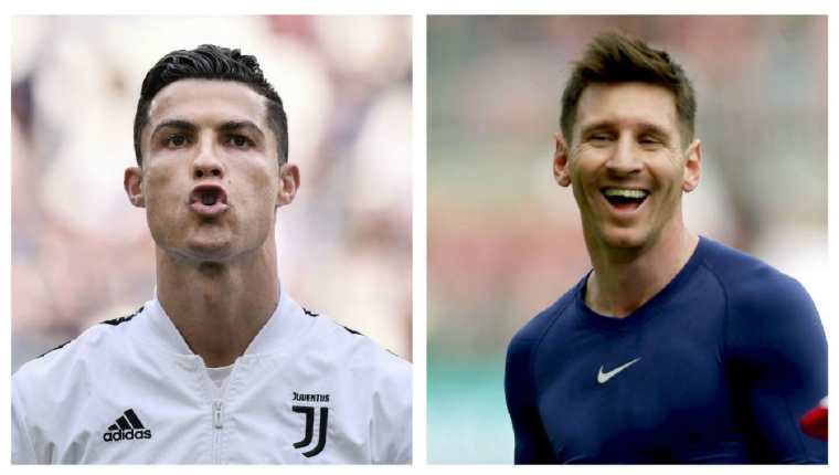 Cristiano Ronaldo y Messi son dos de los mejores futbolistas del mundo. (Foto Prensa Libre: EFE)