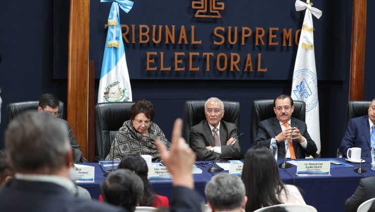 Los magistrados del TSE podrían ser investigados por el MP tras orden de juez. (Foto Prensa Libre Carlos Hernández Ovalle)