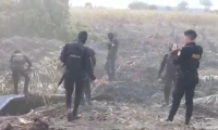 Las pistas clandestinas descubiertas eran utilizadas para el aterrizaje de narcoavionetas. (Foto Prensa Libre: Video PNC)