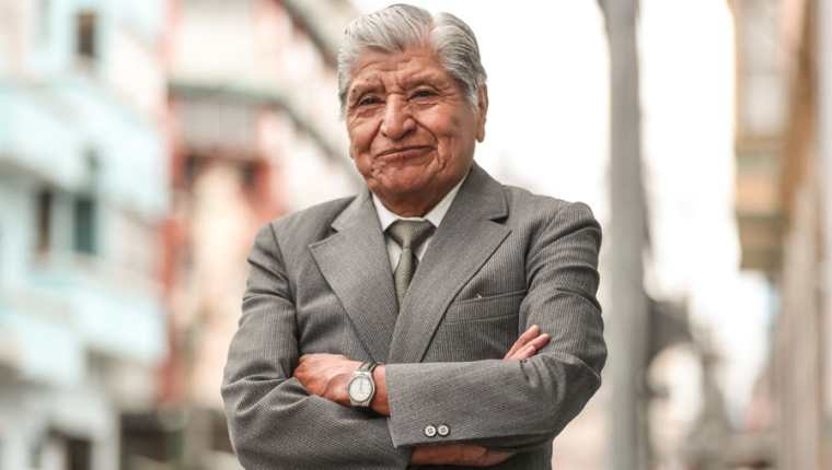El actor guatemalteco Raymundo Coy falleció a los 74 años. (Foto Prensa Libre: Keneth Cruz)