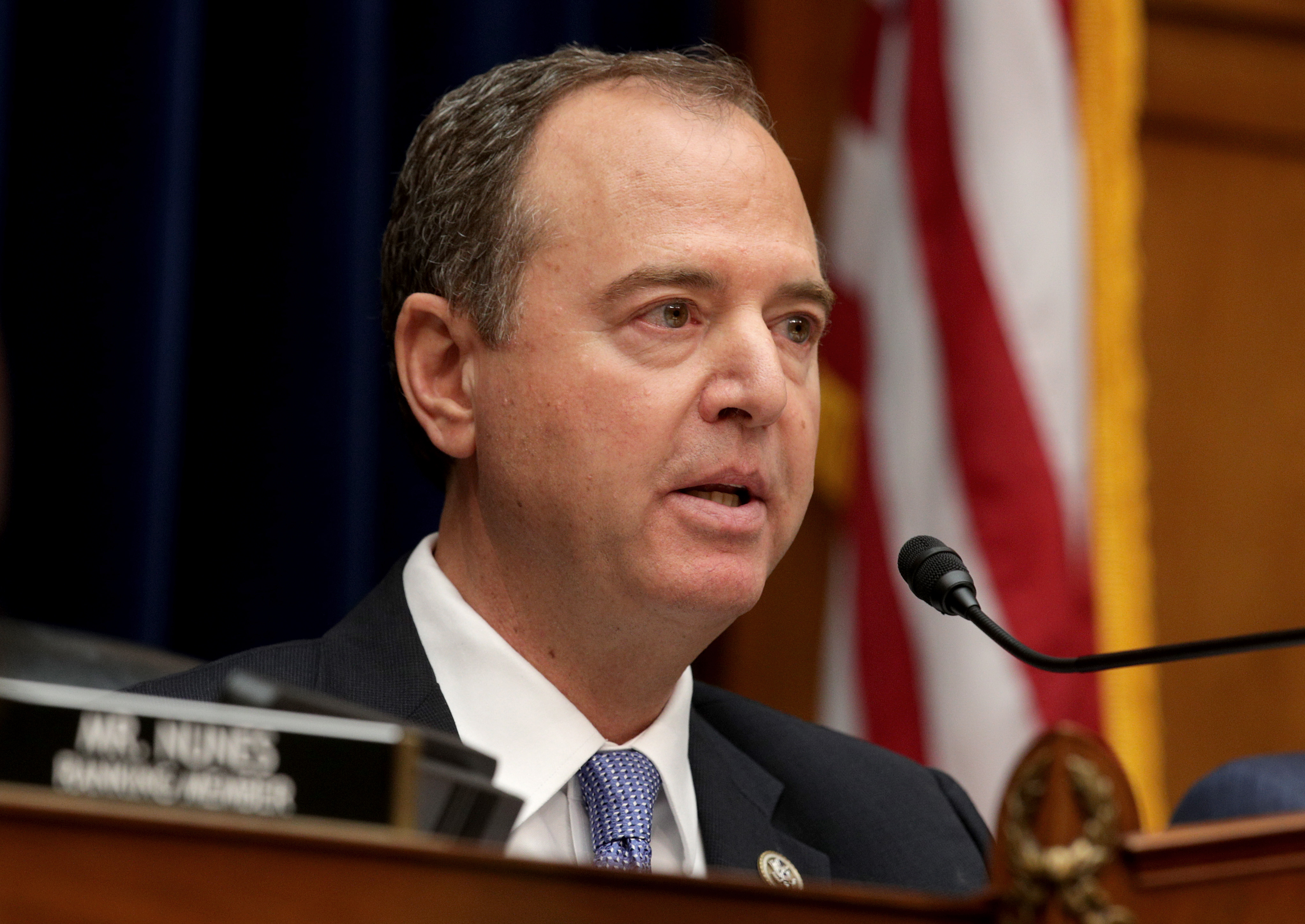 Adam Schiff, es el jefe del Comité de Inteligencia de la Cámara de Representantes de Estados Unidos. (Foto Prensa Libre: AFP) 