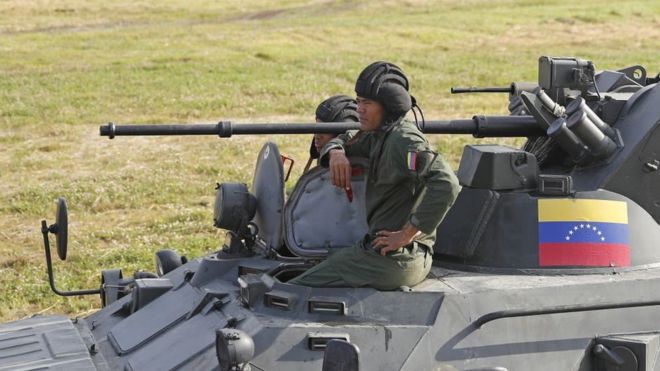 Venezuela anunció el despliegue de militares en la frontera con Colombia. GETTY IMAGES