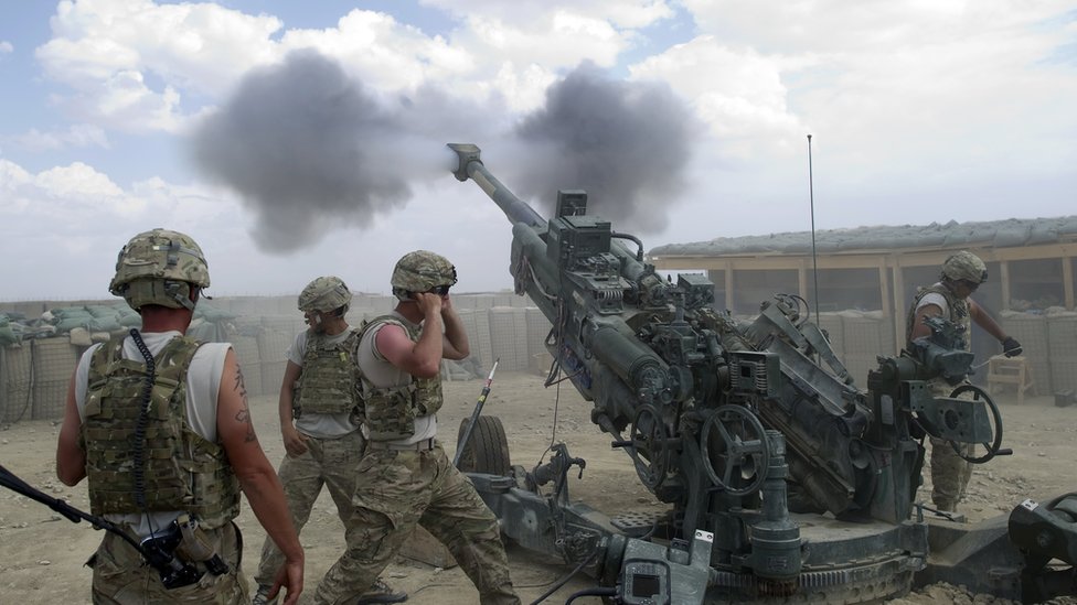 Tropas estadounidenses luchan contra el ejército Talibán en Afganistán desde 2001. Foto:Getty Images