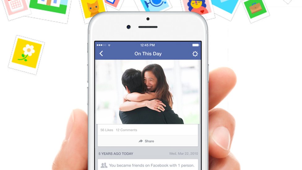 On this day (un día como hoy) es una aplicación de Facebook que no gusta a todos sus usuarios. (Foto Prensa Libre: Facebook)