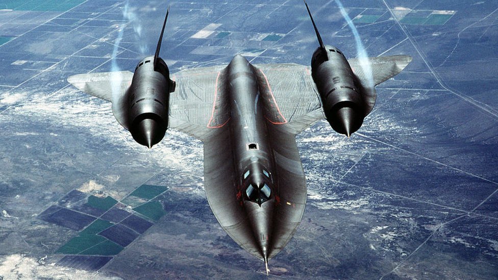 El Blackbird es uno de los aviones espía de la Fuerza Aérea de EE.UU.Foto:Getty