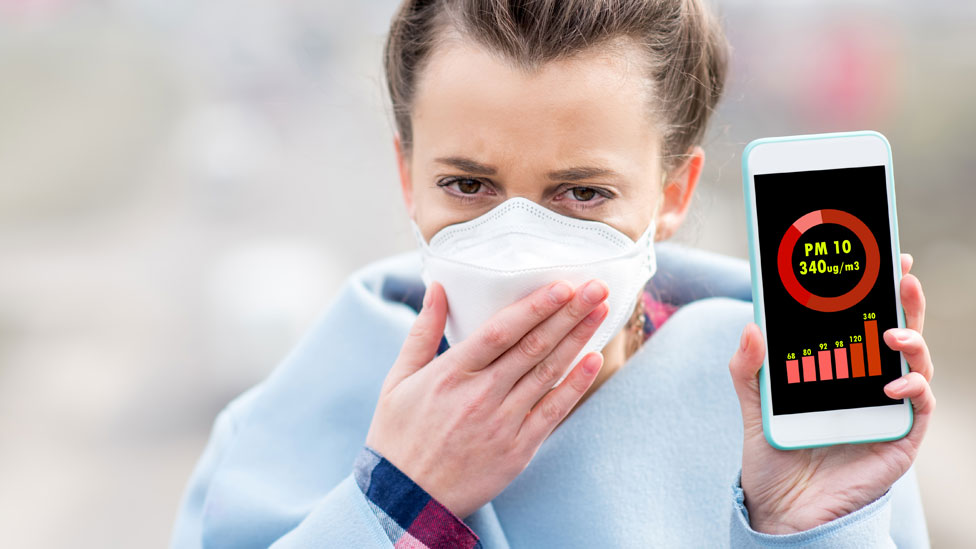 Nueve de cada 10 personas respira aire contaminado, de acuerdo a la Organización Mundial de la Salud. (Foto Prensa Libre: Getty Images)
