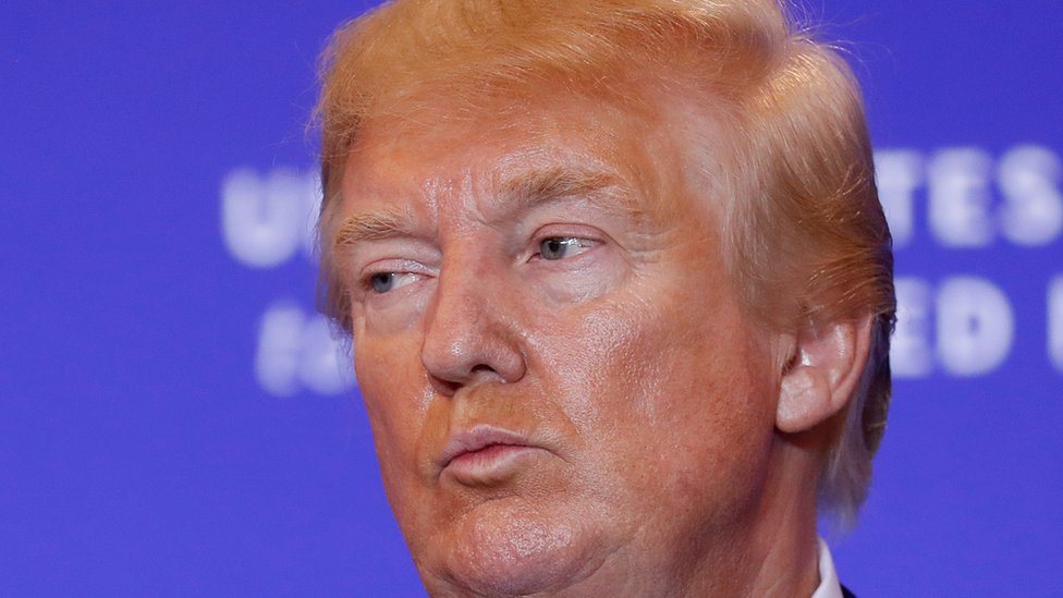 Donald Trump dijo en su discurso del martes en la ONU que está "mirando la situación de Venezuela muy de cerca".
Foto: Reuters