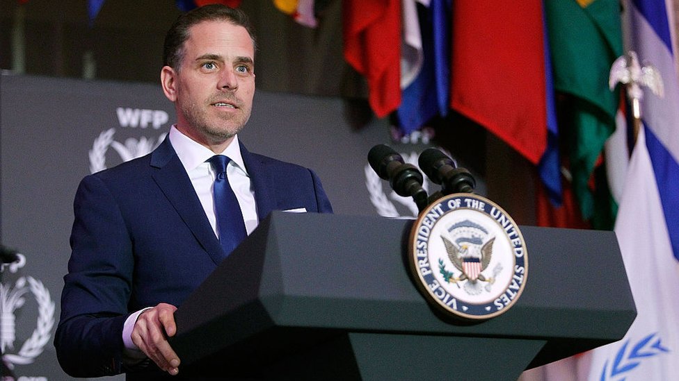 Hunter Biden es el segundo hijo de Joe Biden. Foto:Getty Images