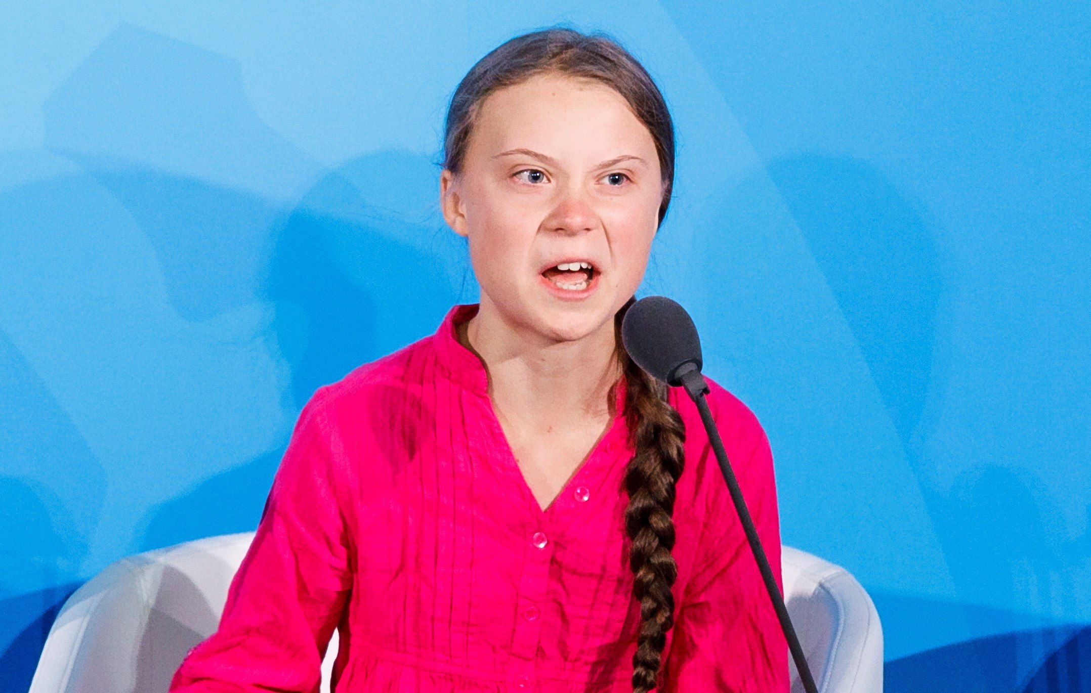 La activista medioambiental sueca Greta Thunberg fue distinguida con el Nobel Alternativo. (Foto Prensa Libre: EFE)