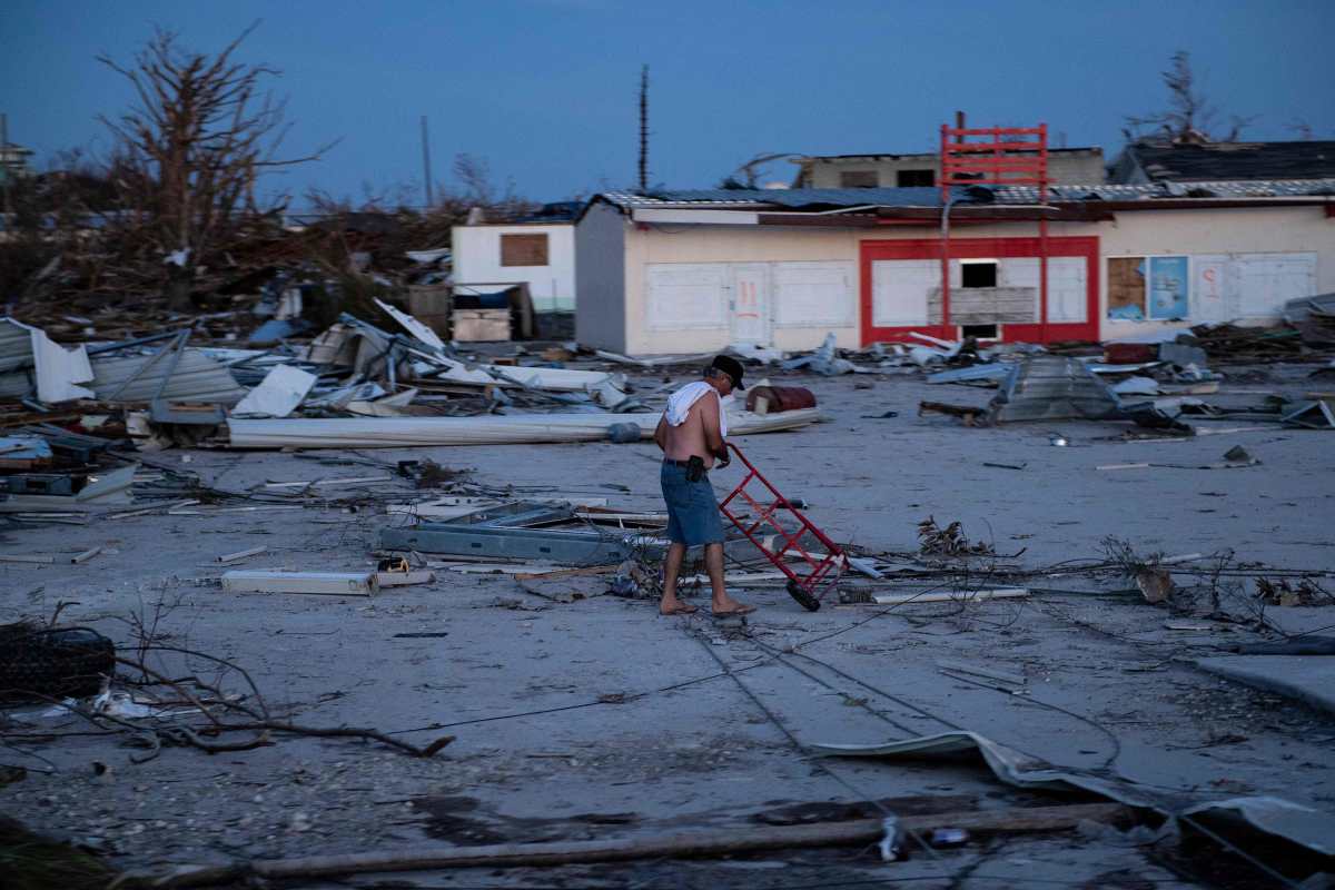 Suman 30 los fallecidos por el huracán Dorian en las Bahamas