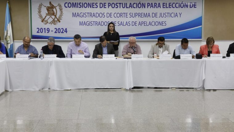 El Congreso ordenó retirar el mobiliario y equipo asignadas a las comisiones de postulación. (Foto Prensa Libre: Hemeroteca PL). 