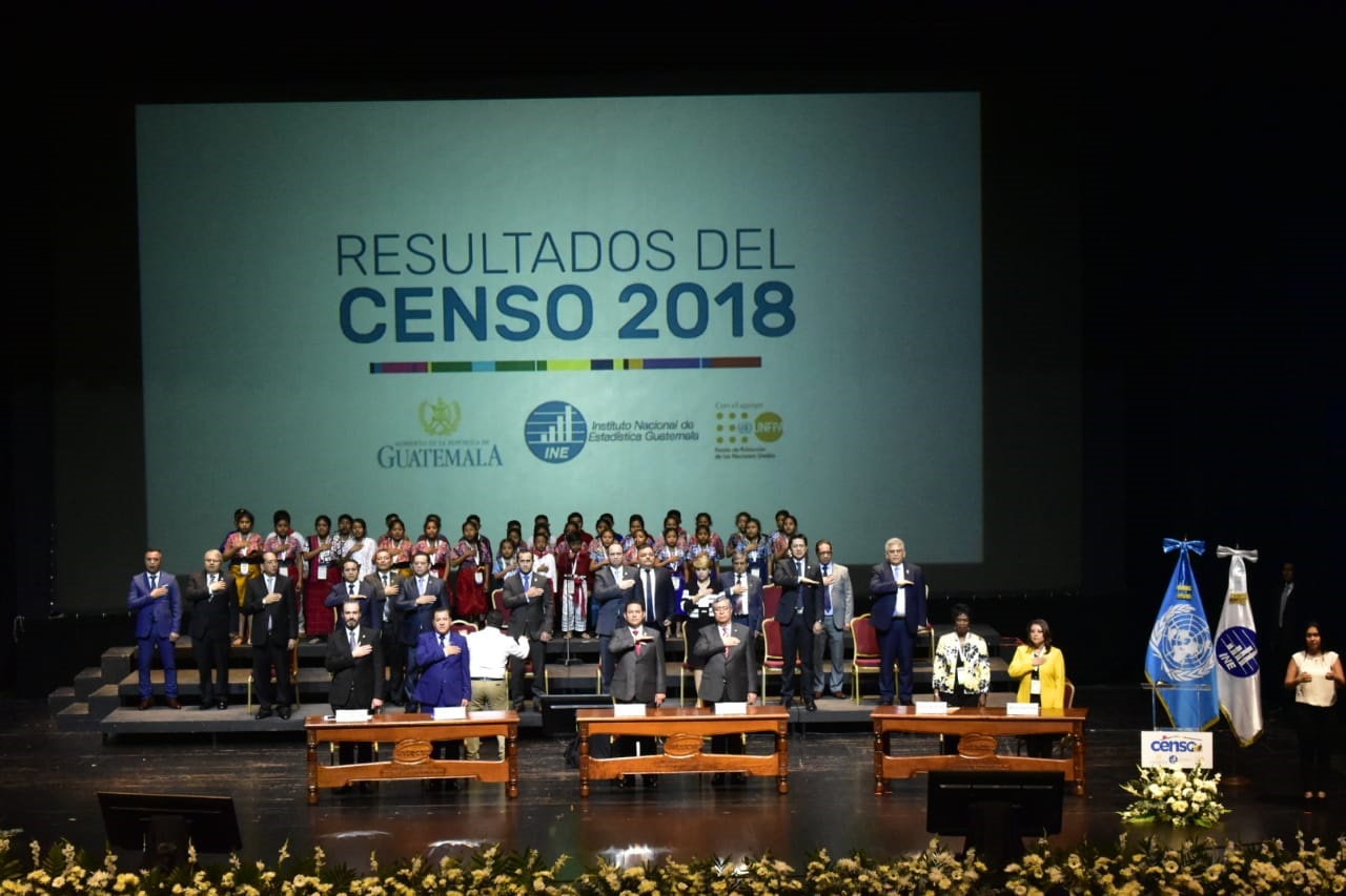 El 17 de septiembre se presentaron los resultados del censo de población del 2018. (Foto Prensa Libre: Cortesía)