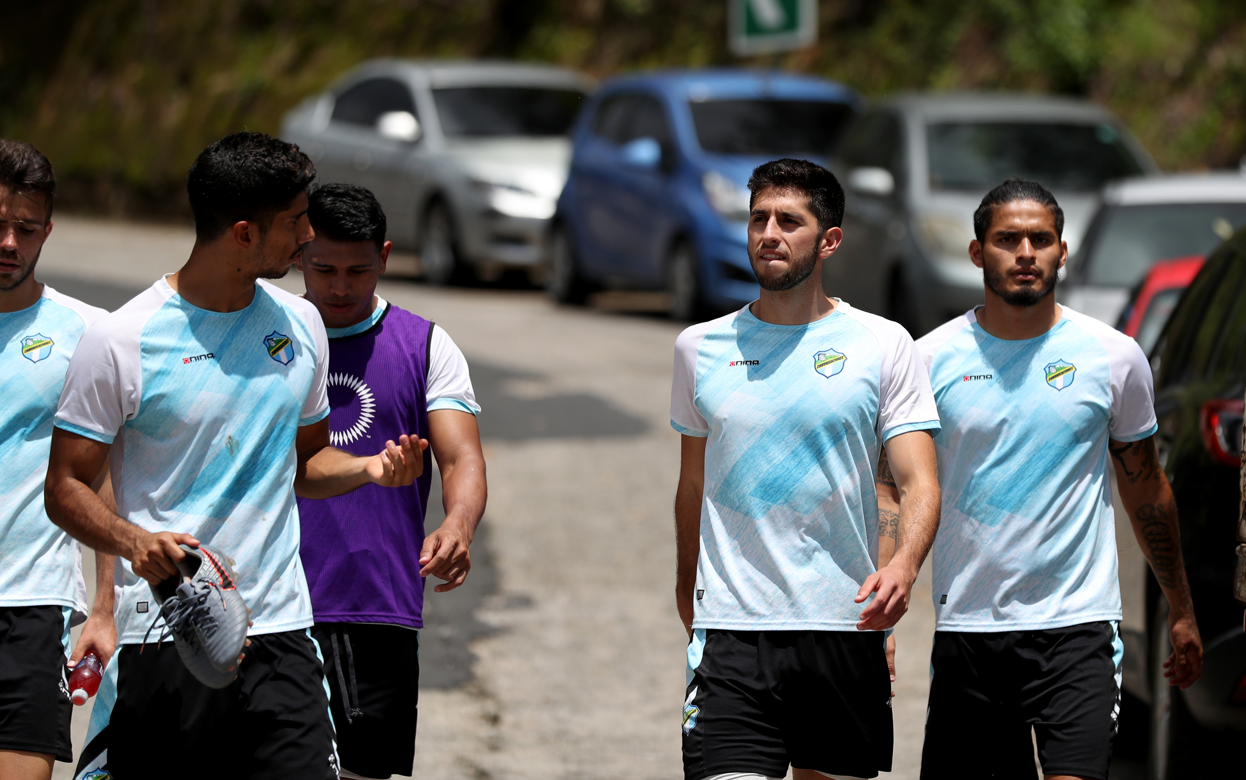 Gerardo Gordillo (izquierda) está recuperado de una pubalgia. (Foto Prensa Libre: Carlos Vicente) 