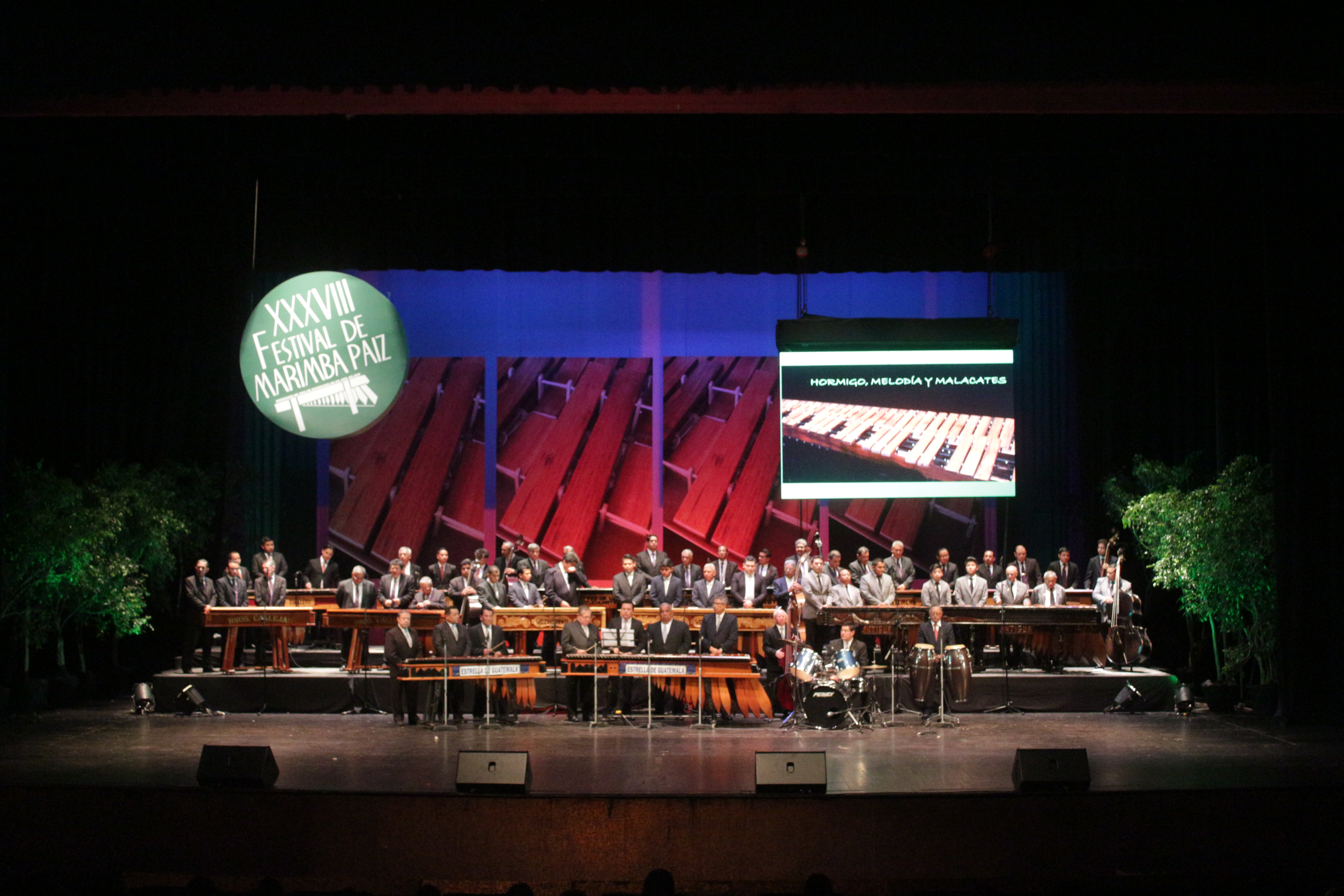 El Festival de Marimba Paiz se celebra cada año a finales de septiembre y tiene como propósito difundir el instrumento nacional y los talentos del país. (Foto Prensa Libre: Fundación Paiz)
