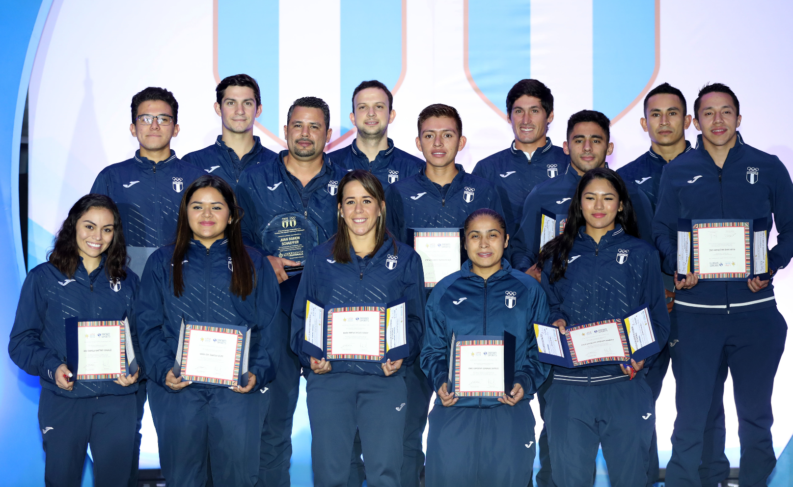 La delegación guatemalteca cosechó 19 preseas en los Panamericanos de Lima 2019. (Foto Prensa Libre: Carlos Vicente)