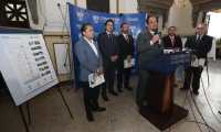 En octubre del 2018 el Conadie presentó al Congreso la iniciativa del contrato de la APP para la construcción de la autopista Escuintla-Puerto Quetzal y esta por cumplirse un año. (Foto Prensa Libre: Hemeroteca)