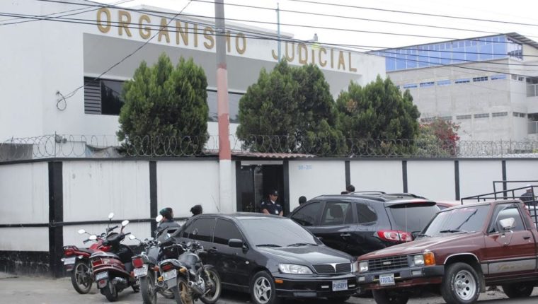 Sede del Organismo Judicial en Chimaltenango. (Foto Prensa Libre: Hemeroteca PL) 