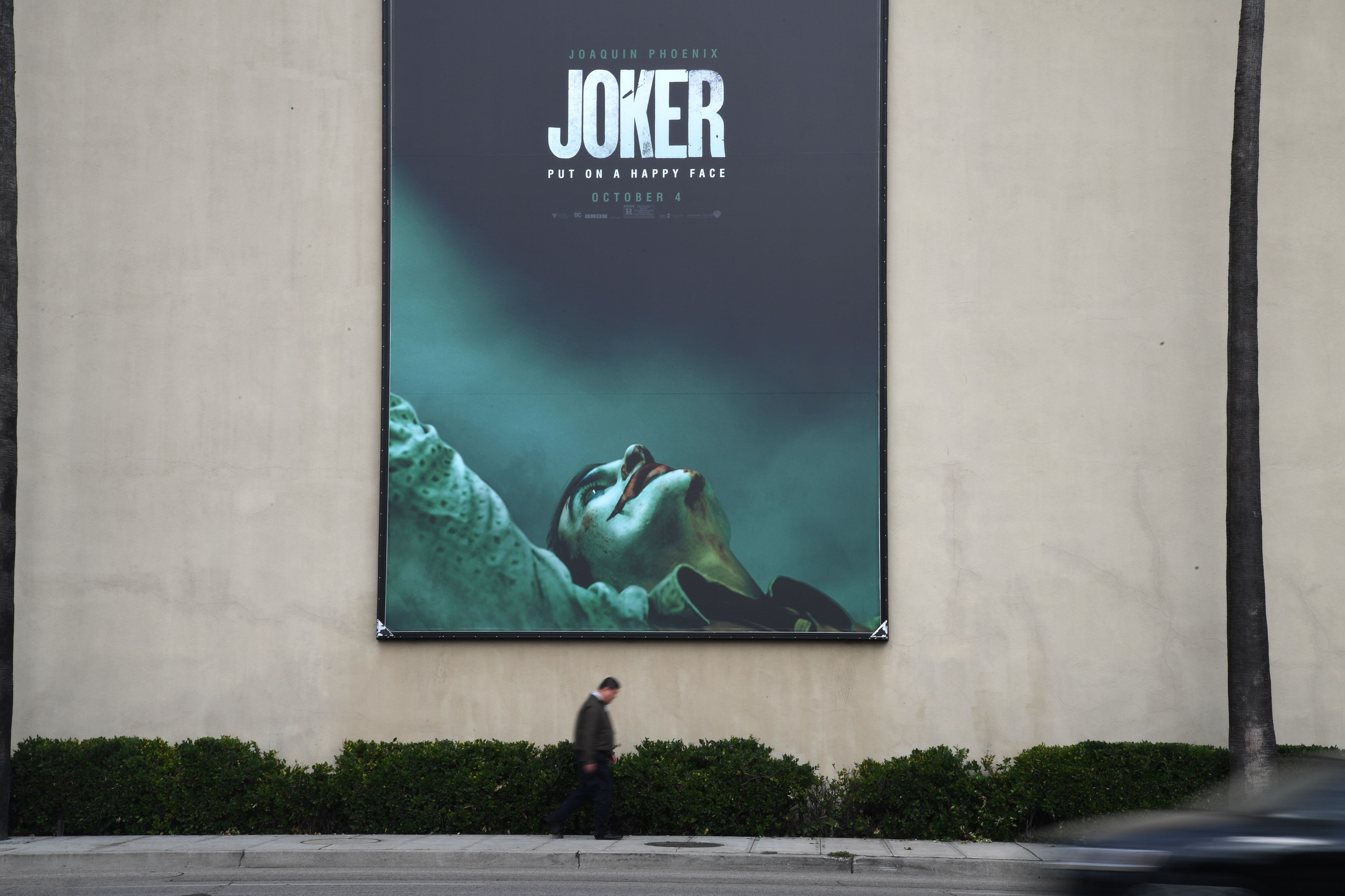 El estreno del Joker causa expectativa en EE. UU. (Foto Prensa Libre: AFP)