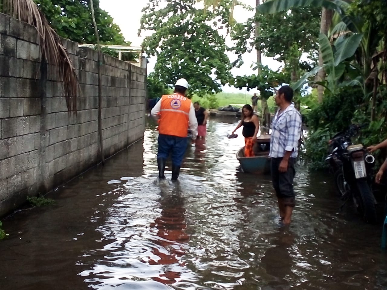 Unas 37 familias en Taxisco, Santa Rosa, fueron afectadas por inundaciones causadas por la lluvia del fin de semana. (Foto Prensa Libre: Hemeroteca PL) 