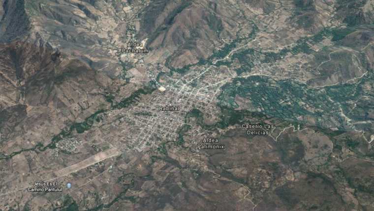 Paulina Cruz fue asesinada a pocos metros de sus casa en una comunidad de Rabinal, Baja Verapaz. (Foto: Google Maps)