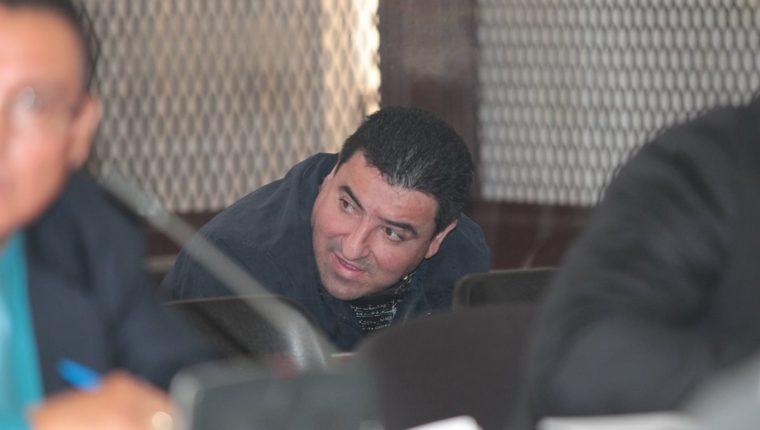 Luis Alejandro Orozco Vargas, alias el Cochi, durante una audiencia. (Foto Prensa Libre: Hemeroteca PL).
