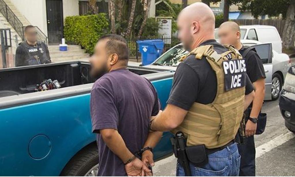 El operativo de ICE fue dirigido a inmigrantes con cargos o antecedentes criminales. (Foto tomada de ICE)