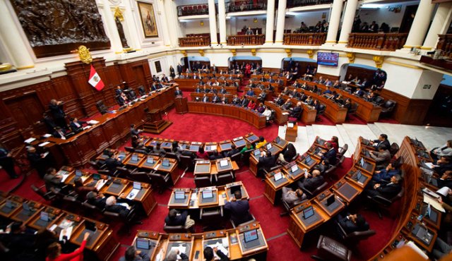 Congreso del Perú. (Foto: AFP)