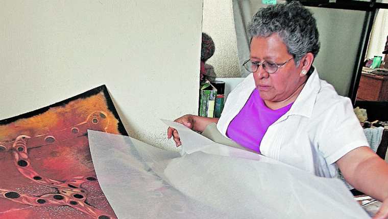 Isabel Ruiz fue una de las grandes leyendas del arte plástico guatemalteco. (Foto Prensa Libre: Hemeroteca PL)