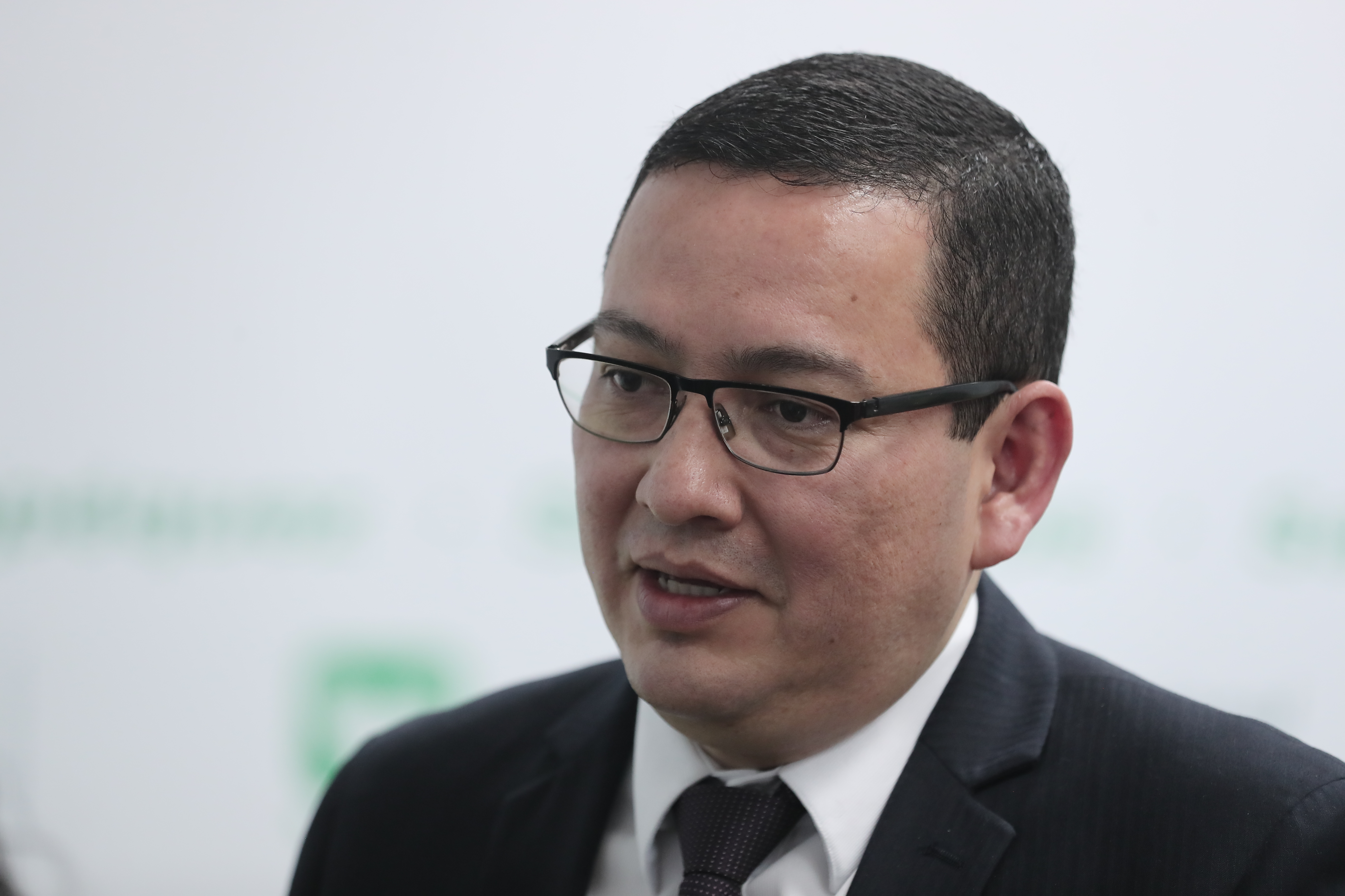 Roberto Sagastume Flores, director de la Anadie renunció a su cargo y a partir de este lunes asumirá de manera interina Érick Estuardo Uribio González. (Foto Prensa Libre: Juan Diego González)