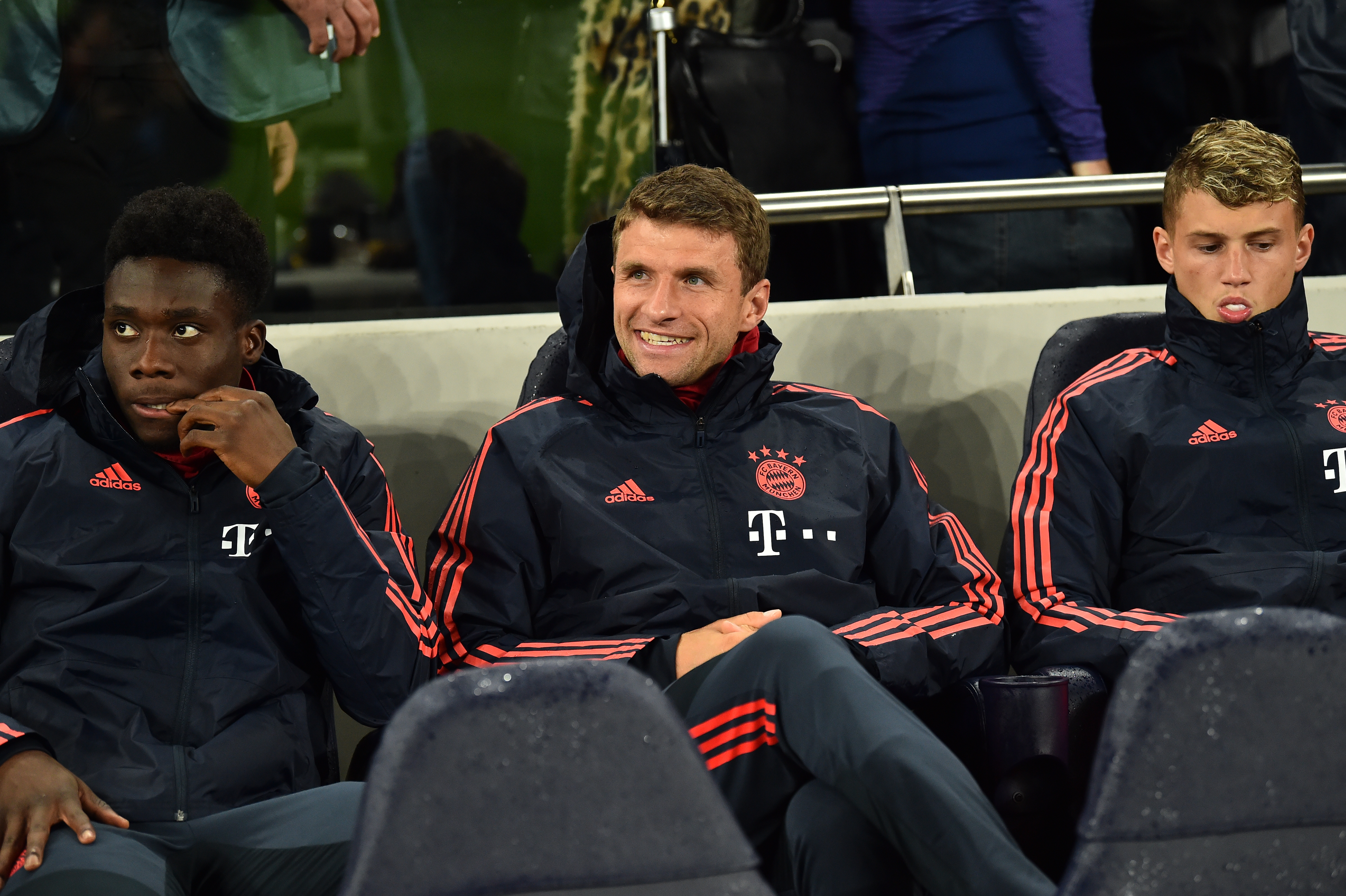 Thomas Mueller ha sido relegado a la banca en los últimos cinco partidos del Bayern Múnich. (Foto Prensa Libre: AFP)  